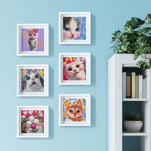 LuwoArte Painting Kit – Japanese Theme (Kittens) - Image 4