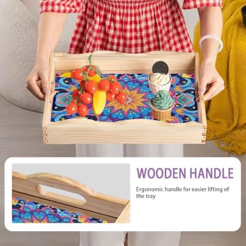 EWJRNSF Mandala Diamond Art Tray DIY Kit for Adults Gift Decor 12.2×16.1 in - Image 6