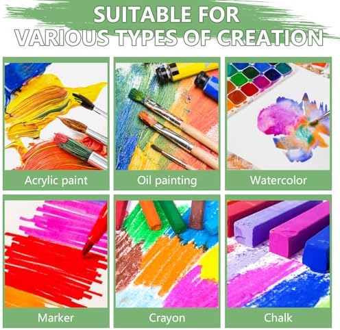 FUMILE Canvas Boards for Painting 8x10, 26 Pack Canvases Primed Acid Free Blank Canvas Panels for Classroom and Parties - Image 4
