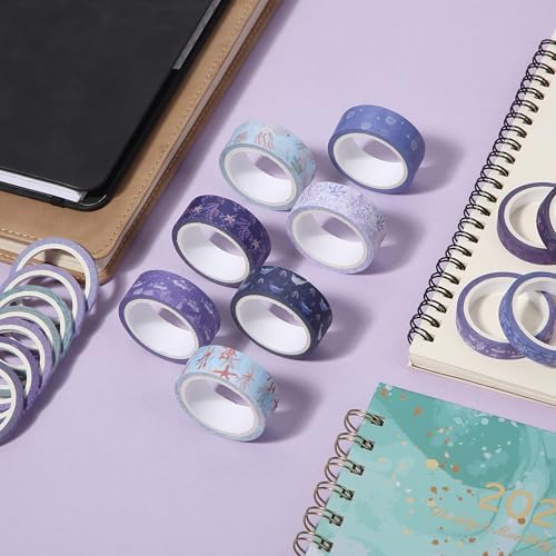 Mr. Pen- Washi Tape Set, 21 Rolls, Assorted Sizes, 5 Yards/Roll - Image 7