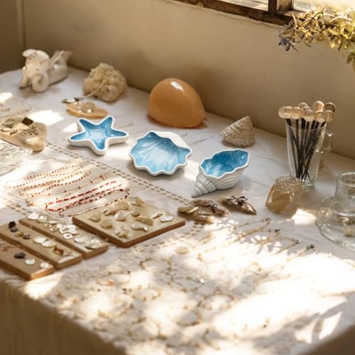 3PCS Ceramic Jewelry Tray Trinket Dish For Jewelry Storage - Image 5