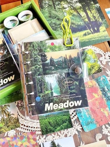 ATIRAMANIYA 346pcs Journal Supplies Kit Vintage Scrapbook Stickers Art Journaling Bullet Junk Journal Planners DIY Decoration Paper Stickers Craft Kits Notebook Collage Album (Meadow) - Image 2