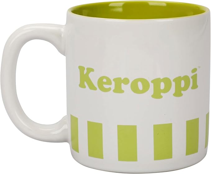 Bioworld Hello Kitty Keroppi 16 Oz White Ceramic Mug