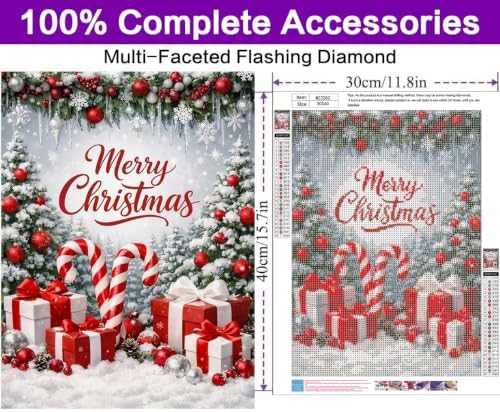 Diamond Art Kits for Adults, Christmas Diamond Art Painting Kits for Adults - Image 2