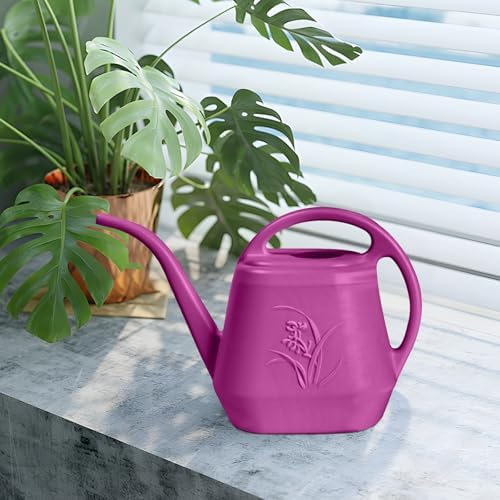 Plant Watering Can - 1/2 Gallon - Rose Red - Image 5