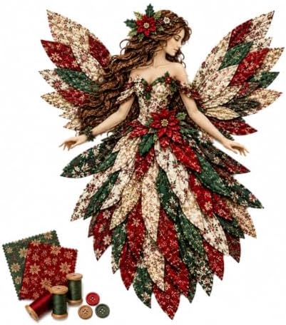 JMHKKUJ Fairy Patchwork DIY Kit, DIY Flower Fairies Patchwork by Unknown