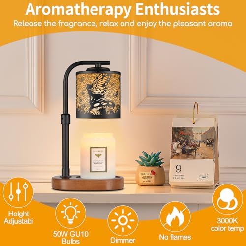 kobodon Candle Warmer Lamp Birthday Gifts for Women Mom (Flower Fairy) - Image 4