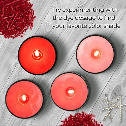 Red Candle Dye 2 oz for Soy Candle Making – Wax Color Chips - Image 6
