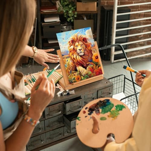 Sherr 12 Pcs Pre Drawn Canvas for Adults,Mixed Styles,8 x 10 Inch - Image 6
