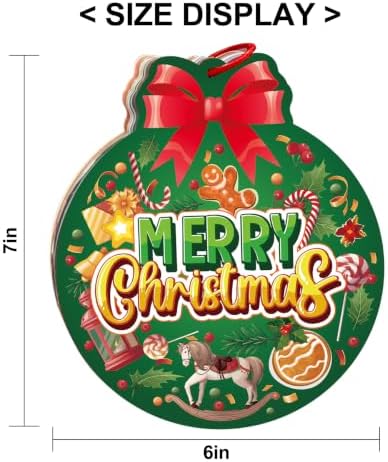Christmas Sticker Book 32 Sheets Stickers Scrapbooking Journaling Supplies - Image 5