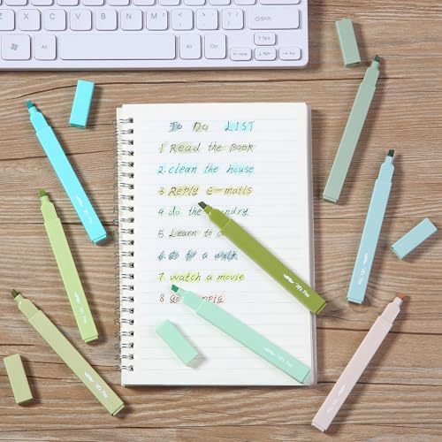 Mr. Pen- Aesthetic Highlighters No Bleed, 8 Pack, Assorted Colors | Chisel Tip, Cute Highlighters Assorted Colors for Journaling, Highlighting, Underlining, Fast Dry, Back to School Supplies - Image 6