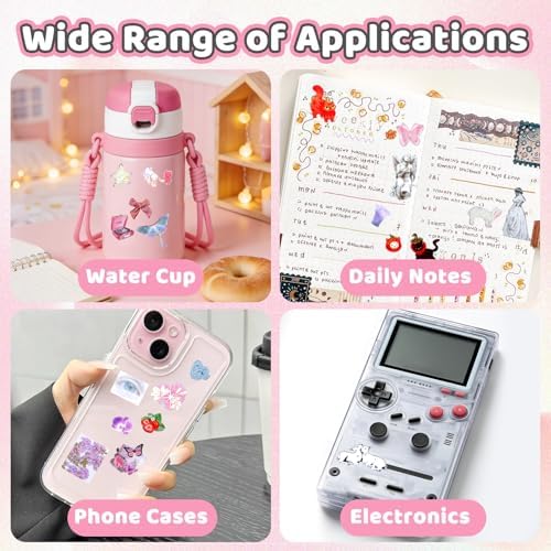 990Pcs Japanese Sticker Book for Journaling Adult, Cute Scrapbook Stickers - Image 3