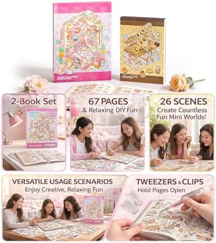 3D Sticker Scene Book 2-Pack - Image 3
