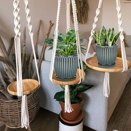 Oairse Ceramic Pots for Indoor Plants, 4.9 +5.7 inch Pots for Plants Set of 2 Marble Blue Plant Pots with Drainage Holes and Saucers Texture Ceramic Planters Indoor Outdoor Flower Pots for Succulent - Image 5