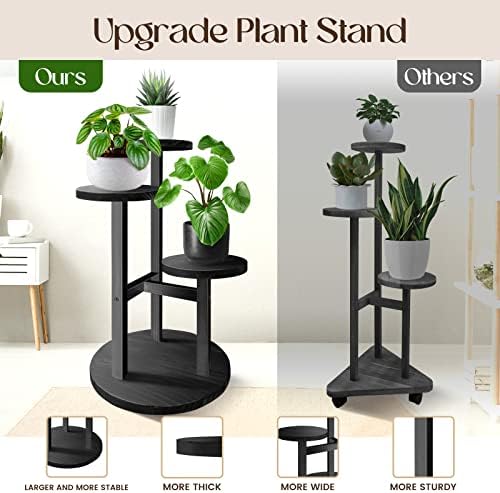 GEEBOBO 3 Tier Plant Stand Indoor - Image 5