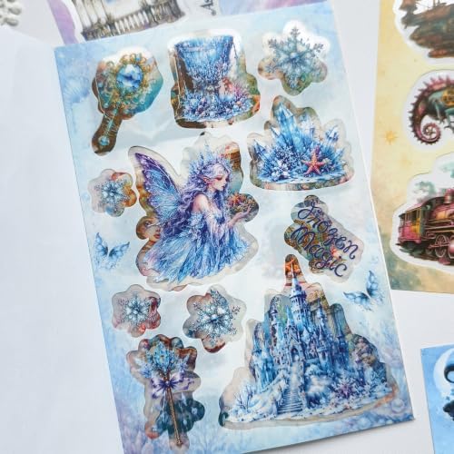 Fantasy Magic Sticker Book for Journaling Scrapbooking 400+ Stickers - Image 5