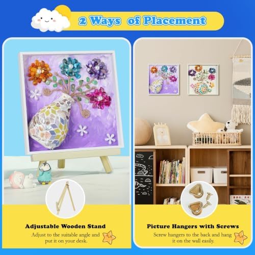 DIY Vase Mosaic Painting Kit, Purple - Image 5
