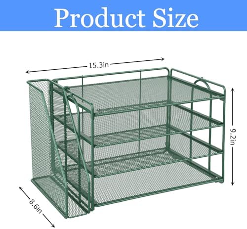 gianotter 4-Tier Paper Organizer With Magazine Holder - Image 6