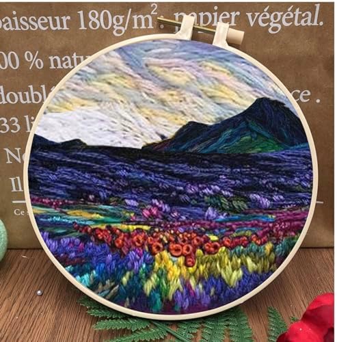 Craft Set for DIY Art Relaxation(Deep Purple Dream) - Image 3