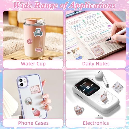 800Pcs Japanese Sticker Book for Journaling Adult, Cute Scrapbook Stickers - Image 6