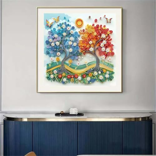 Diamond Art Kits for Adults,Tree of Life Diamond Painting Kits 12 x 12 inch - Image 3