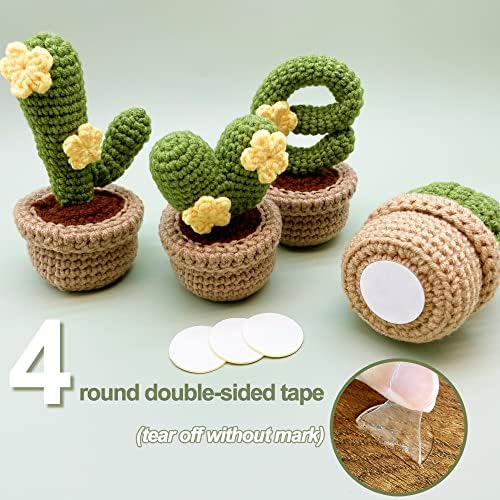 Lily's Lyric Crochet & Craft Kit | Cactus Love| Step-by-Step Video Tutorial for Adults Teenagers | Craft Gift Idea DIY Home Decoration - Image 4