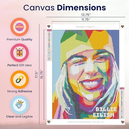 5D Diamond Art Kit for Adults Full Round Drill DIY Wall Decor Canvas 12x16 - Image 2