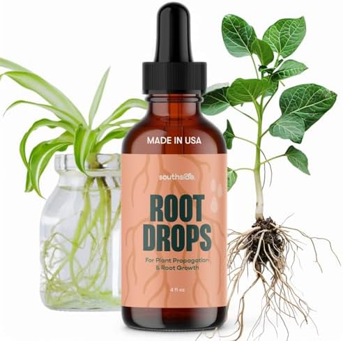 Root Drops - Liquid Rooting Hormone for Cuttings | Fast Propagation Drops, Stronger Roots, Less Shock | Works in Water, Soil, Leca, Moss| For all Indoor Houseplants like Pothos, Monstera, Philodendron by SouthsidePlants