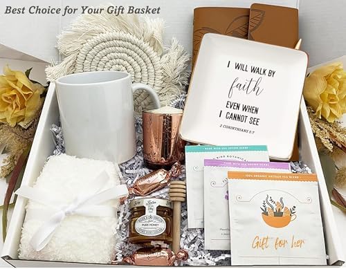 Christian Scripture Religious Bible Verse Gifts,Inspirational Gift,I Will Walk By Faith Even When I Cannot See-Affirmation Mother's Day,Birthday,Christmas Gift-Jewelry Tray Trinket Holder Ring Dish - Image 6