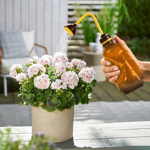Precision Spout 0.45L Watering Can – Perfect for Delicate Seedlings - Potted Plants - Brown - Image 7