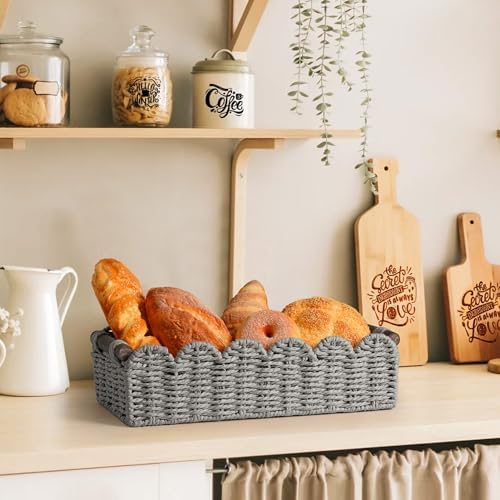 Bathroom Decor Basket for Toilet Paper Storage Baskets For Organizing - Image 6