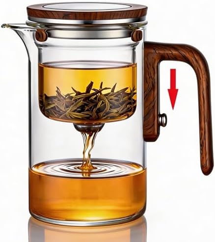 Enchanted Tea Pot with Tea Infuser, Loose Leaf Tea Steeper, 20 oz by DRNKNSTX