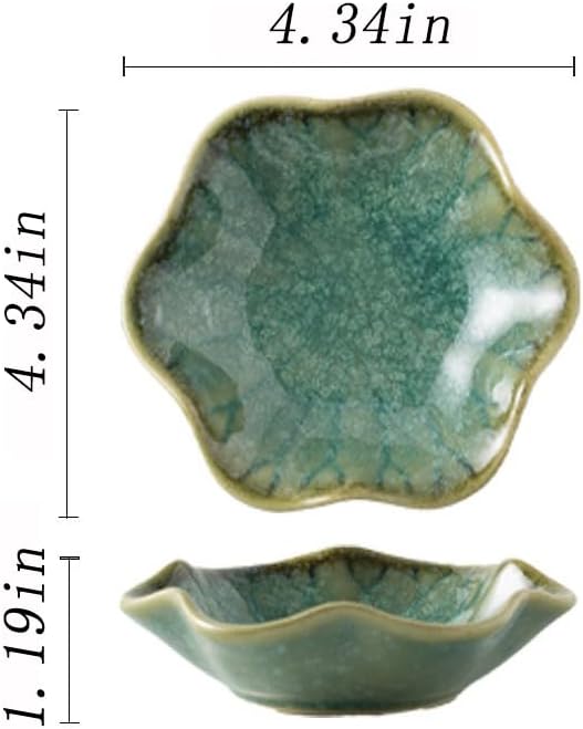 Jewelry Dish Tray - Ceramic Trinket Tray for Rings, Keys, Earrings | Decorative Key Bowl for Women, Gift for Friends, Sisters, Daughter, Mother, Lotus leaf shap, Jewelry Trays (Emerald Green) - Image 3