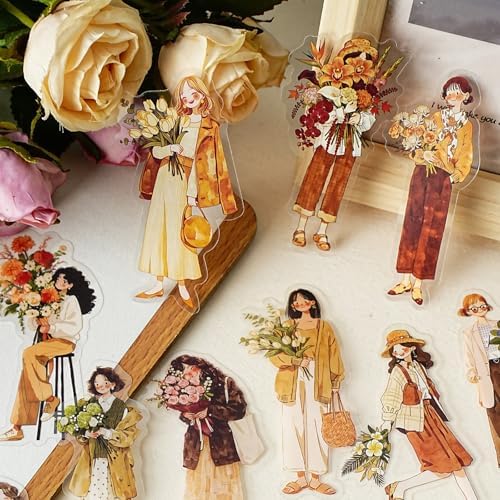 Natural Flower Stickers for Scrapbooking (61) - Image 3