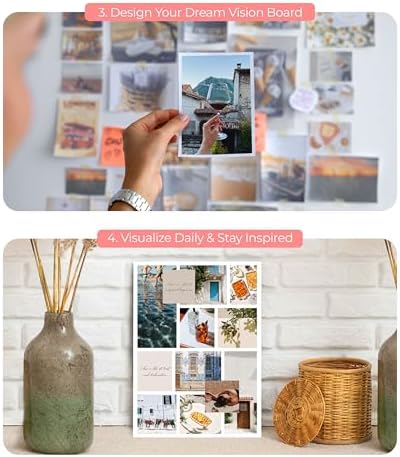 Vision Board Book Magazines with 1000+ Images – Scrapbook Supplies, Crafts for Adults, Clip Board, Junk Journal Supplies, Journaling Supplies, Board Books, Scrapbooking Supplies, Art Kit - Image 5