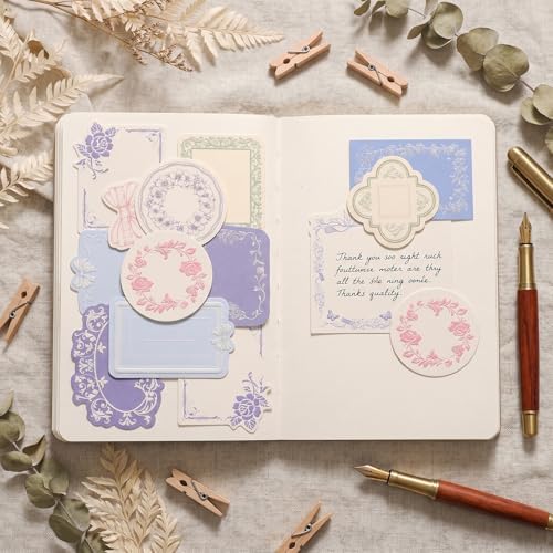 120Pcs Aesthetic Decorative Craft Material Paper - Image 2
