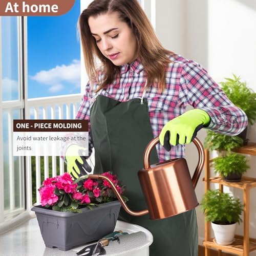 Watering Can, Stainless Steel Watering Can for Indoor & Outdoor Plants, 1L/35oz Long Spout Water Can with Handle, Rust-Proof Plant Watering Pot for House Plants, Garden Flowers - Image 6
