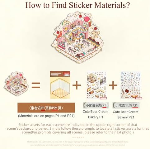 3D Sticker Scene Book - Image 4