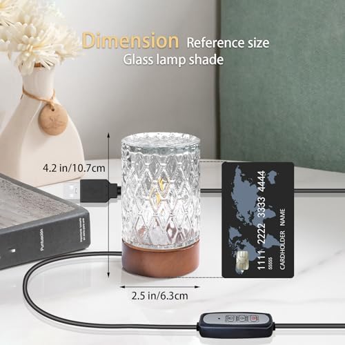 Mini Night Light with Adjustable Brightness,Ambient Lighting,Night Light with Timer, Dimmable Small Night Lamp for Nightstand/Bedroom，Warm Light lamp,Night Lights for Adults - Image 2