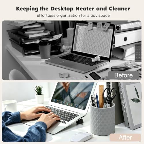 Pen Holder, Silicone Pencil Holder for Desk Organizer & Accessories - Image 4