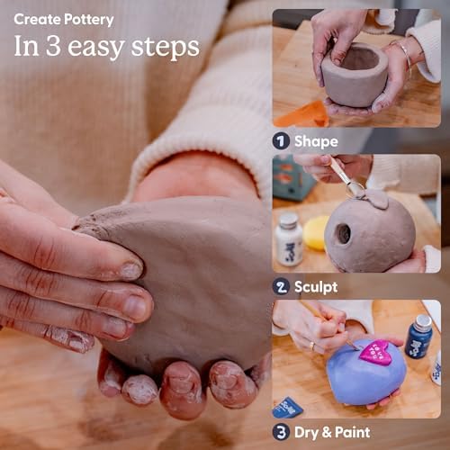 Sculpd Air Dry Clay, Premium Self-Hardening Modeling Clay, 2.2lbs Bag - Image 2