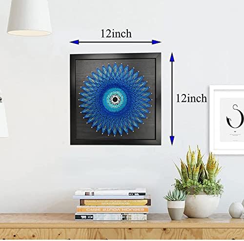 EYANKUNG DIY 3D String Art Crafts Kit for Adults Beginner Unique Women Gift (Bird Nest 12inch*12inch) - Image 5