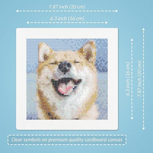 LuwoArte 6 Pack Cute Dogs Diamond Art Kits for Adults Beginners - Image 3
