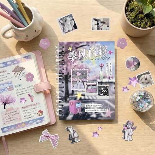 Dreamcore Sticker Book – Japanese Aesthetic Sticker Book for Journaling, Scrapbooking & DIY, Cute Stickers for Laptop, Phone & Planner Decoration（Dreamcore 4） - Image 3