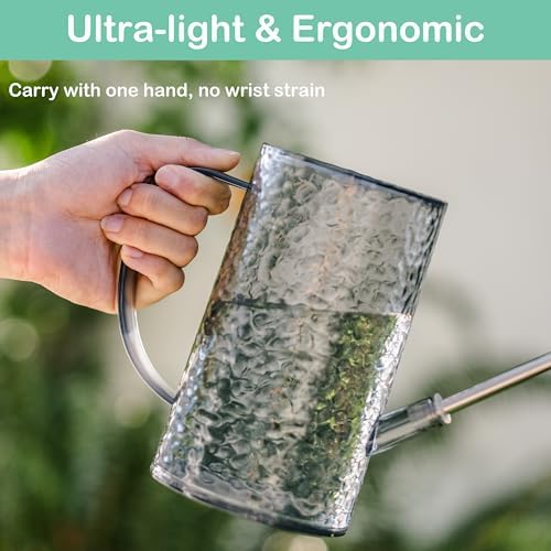 Long Spout Watering Can Indoor Plants, Small Watering Cans for House Plants, Flowers, Succulents 34oz - Image 6