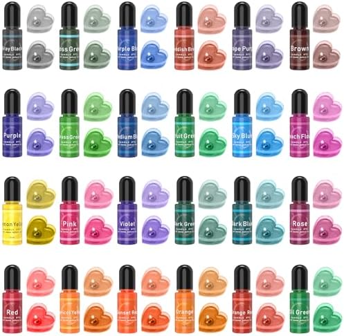 Candle Dye - 24 Colors Liquid Candle Making Dye for DIY candle making supplies Kit, Food Grade Ingredients Oil-Based Candle Coloring for Soy Wax Dyes, Beeswax, Gel Wax, Paraffin Wax - Each 0.35oz/10ml - Image 2