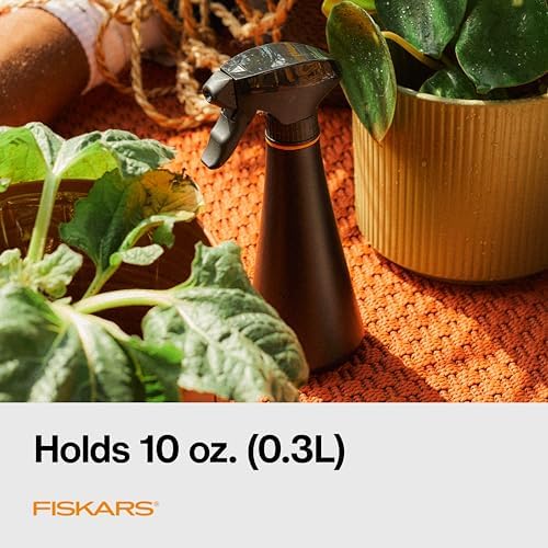 Fiskars 10oz Plant Mister Spray Bottle for Indoor Plants, Black - Image 3
