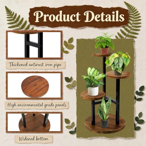 GEEBOBO 3 Tier Plant Stand Indoor - Image 6