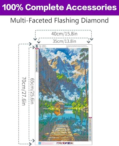 Large Diamond Art Kits for Adults, Diamond Art Painting Kits for Adults - Image 3