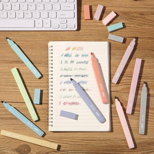 Mr. Pen- Aesthetic Highlighters No Bleed, 10 Pack, Assorted Colors | Chisel Tip, Cute Highlighters Assorted Colors for Journaling, Highlighting, Underlining, Fast Dry, Back to School Supplies - Image 6